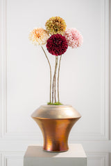 Dahlia Steel Grn/Roz 74 cm