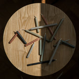 potloodkaarsen in verschillende kleuren en maten