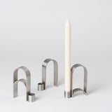 metalen kaarsenhouder van kristina dam