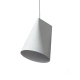 lamp van rauw ongeglazuurd porselein