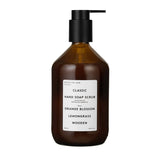 handzeep met oranjebloesem lemongrass en hout