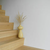 gele keramische vaas