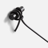 kapstok van hout en leer