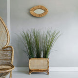 rieten plantenbak groot