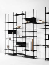 rekkensysteem van moebe in het zwart