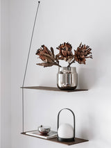 woud stedge shelf smoked oak