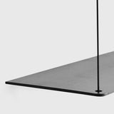 stedge wandkast zwart close up