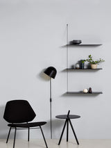 stedge met drie planken