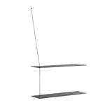 muurplank stedge zwart met lang draad