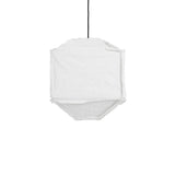 witte lamp van stof