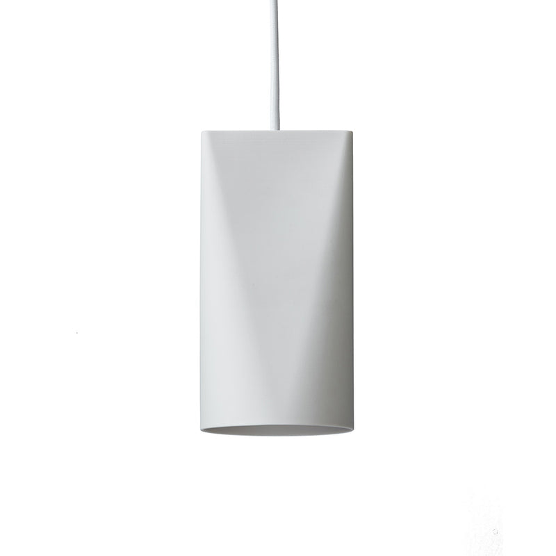 keramieken hanglamp narrow wit