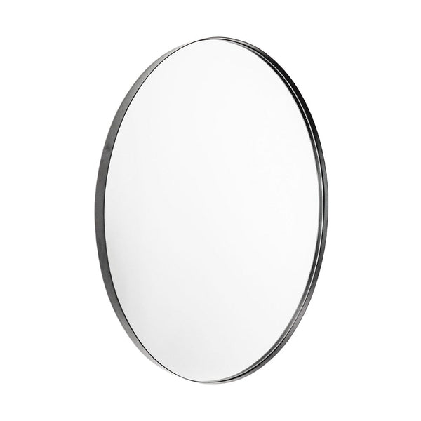 ronde zwarte spiegel